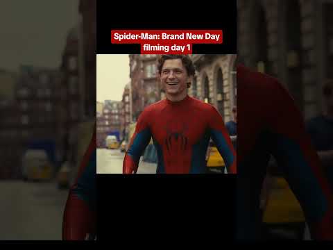 Tom Holland’s new Spider-Man suit in action