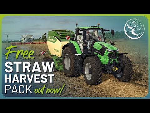 🌾Straw Harvest Pack FREE in Farming Simulator 25! | News Harvest