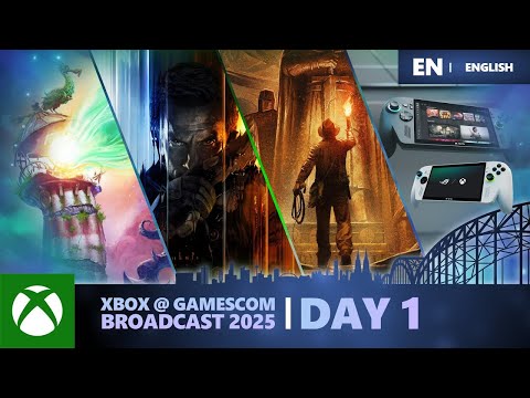 Xbox @ gamescom Broadcast 2025 | Day 1 (Black Ops 7, ROG Xbox Ally handhelds, Grounded 2, Keeper)
