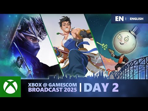 Xbox @ gamescom Broadcast 2025 | Day 2 (Ninja Gaiden 4, Overwatch 2, The Outer Worlds 2)