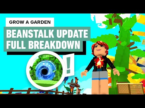Grow a Garden – Beanstalk Update FULL Breakdown (Jack, Giant & Golden Goose!)