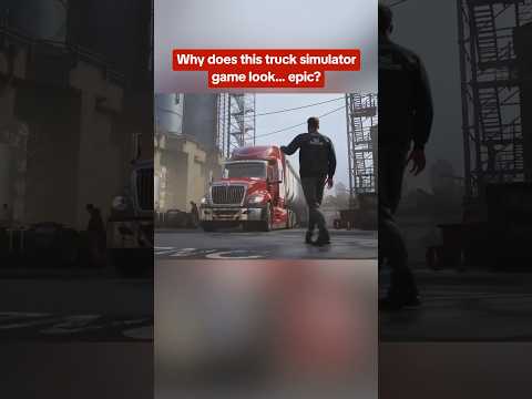 Road Kings is a new truck-driving simulator that has TORNADOES. #gamescom2025 #truck #simulator