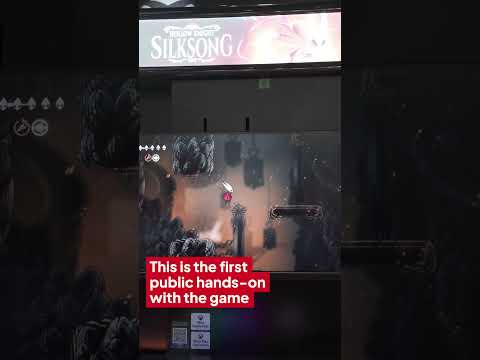 We tried Silksong at Gamescom! #HollowKnight #Silksong #PCGaming