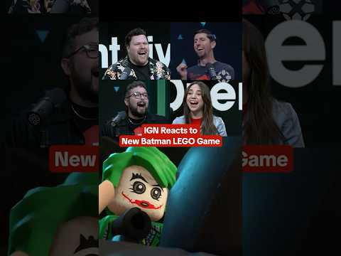 The Dark Knight’s Joker scene with a Michael Keaton reference?! #gamescom2025 #batman #ign #reaction