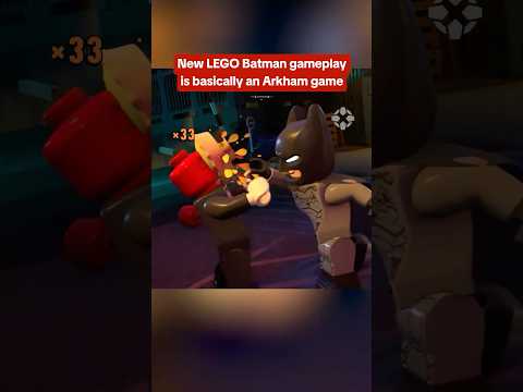 The combat in the new LEGO Batman game is basically an Arkham game! #gamescom2025 #batman #lego #dc