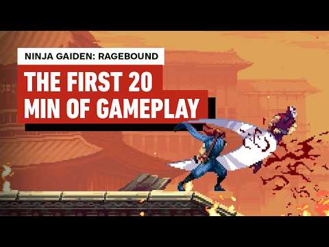 Ninja Gaiden: Ragebound | The First 20 Minutes of Gameplay | 4k 60FPS