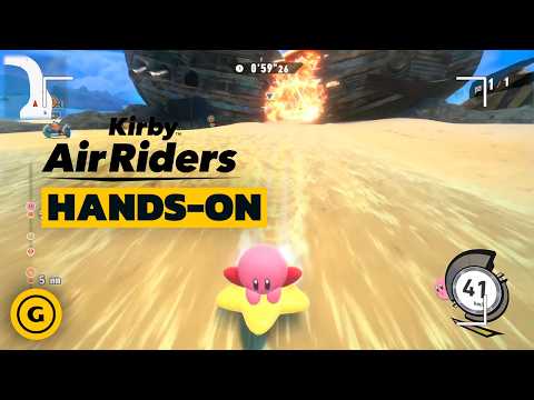 Kirby Air Riders Is Faster, Deeper, and Cleaner Than The Original