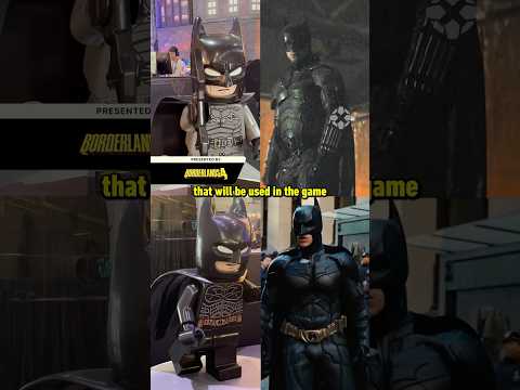 Fans are playing the LEGO Batman demo surrounded by Easter eggs! Presented by @BorderlandsGame 4.