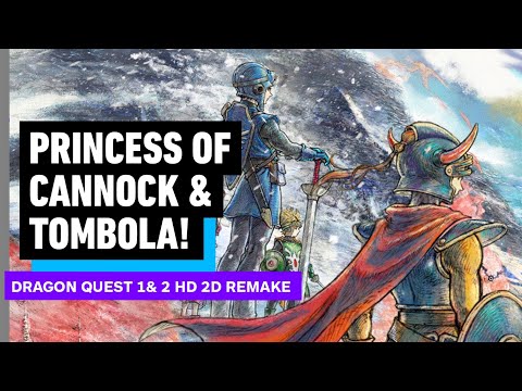 Dragon Quest 1+2 HD 2D Remake: Game Length, Princess of Cannock, & Tombola  | gamescom 2025
