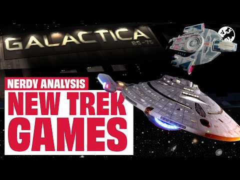 Star Trek: Voyager and Battlestar Galactica RETURN at Gamescom – Trailers Analysed By Big Nerd