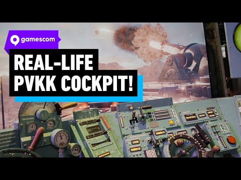 PVKK: We Played it With a Real-Life Cannon Cockpit! | gamescom 2025