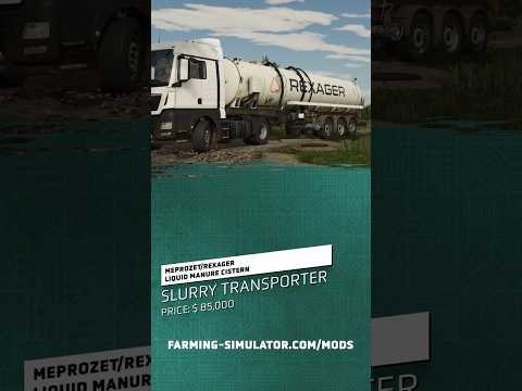🔧 Mod Spotlight: Meprozet/Rexager Liquid Manure Cistern 🚛