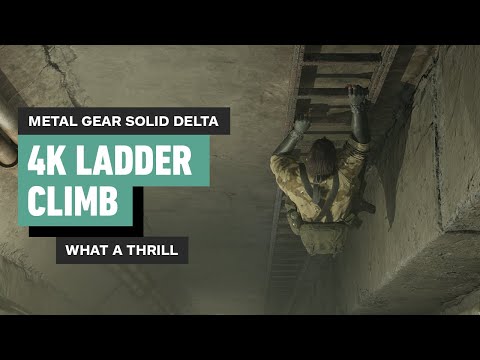 Metal Gear Solid Delta: Snake Eater – Iconic Ladder Scene in 4K