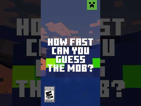 HOW MANY MOBS COULD YOU GUESS CORRECTLY?