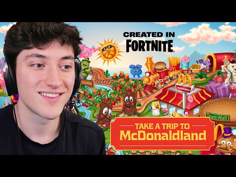 Come Visit McDonaldland in Fortnite LIVE with Dagwummy