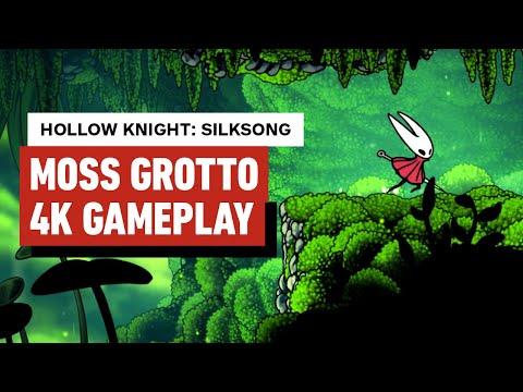 Hollow Knight: Silksong – Intro Gameplay and Moss Mother Boss Fight (4K 60FPS, Muted)