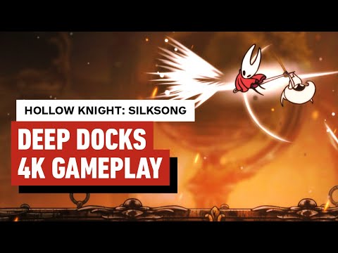 Hollow Knight: Silksong – Deep Docks Exploration + Lace Duel (4K 60FPS, No Sound)