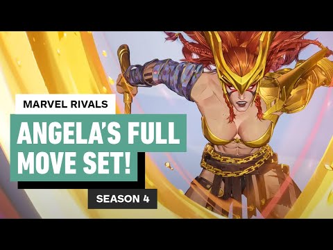 Marvel Rivals: Angela Gameplay – Full Move Set Breakdown (Season 4)