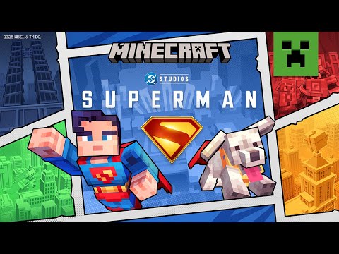 Minecraft x Superman DLC