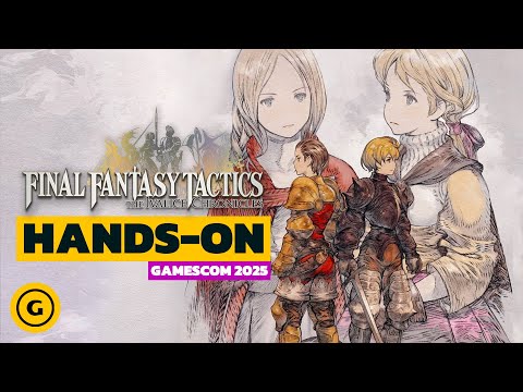 Final Fantasy Tactics – The Ivalice Chronicles Hands on Impressions