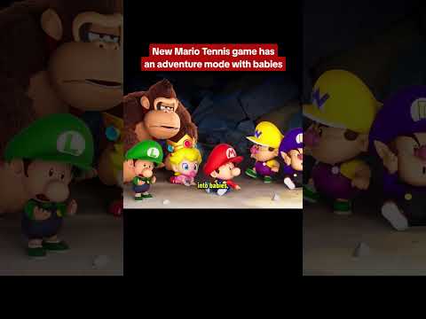 Mario Tennis is BACK with an adventure mode