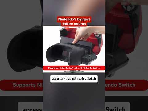 Nintendo’s Virtual Boy is BACK! It will cost $100 or $25 for a cardboard version! #nintendo #gaming