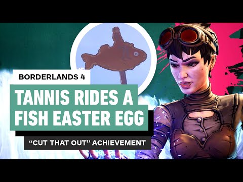 Borderlands 4 – How to Find the Tannis Rides a Fish Easter Egg | Cut That Out Achievement