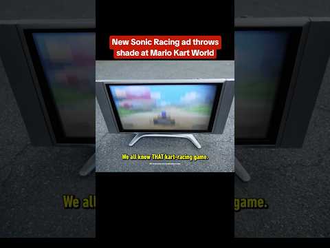 “SEGA does what Nintendon’t” … Sonic Racing is throwing shade at Mario Kart World! #sonic #racing