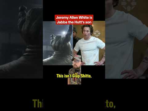 Who is Jeremy Allen White’s Rotta the Hutt in The Mandalorian and Grogu trailer? #starwars #movie