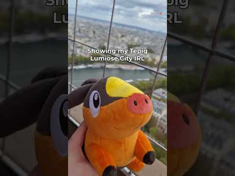 Took my Pokémon to Lumiose City in REAL LIFE