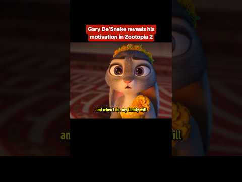 Gary De’Snake pleads with Judy Hopps in the new trailer for Disney’s Zootopia 2. #zootopia2 #movie