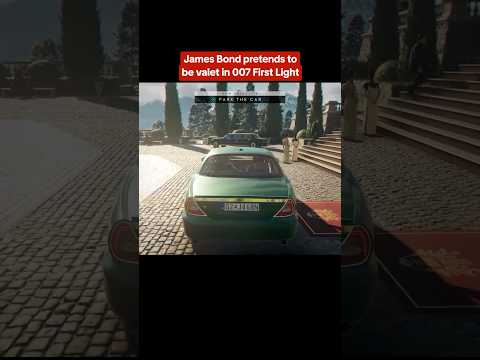 Parking the car is just one of James Bond’s many talents in 007 First Light! #ign #gaming #jamesbond