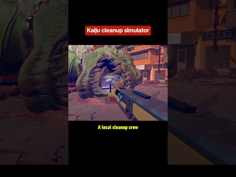 Kaiju Cleanup is a new simulator game where you go clean up dead monsters. #kaijucleanup #simulator