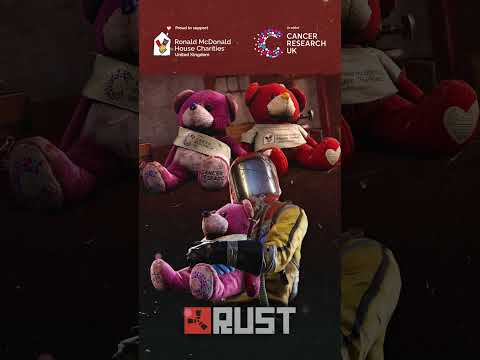 Rust is partnering with both Ronald McDonald House Charities UK and Cancer Research UK