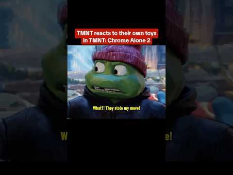 TMNT Chrome Alone 2 is a new short that will play in theaters before the new SpongeBob movie! #tmnt