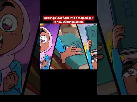 Duolingo anime trailer revealed