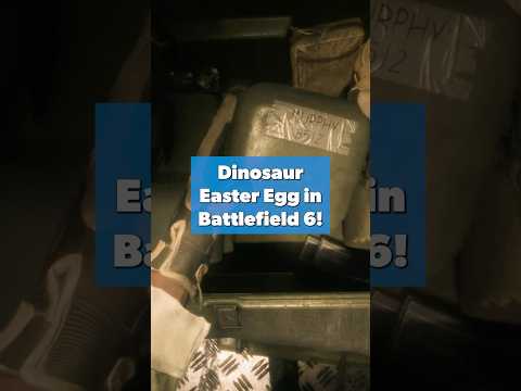 Battlefield 6 Has a Secret Dinosaur! #EasterEgg #Battlefield6