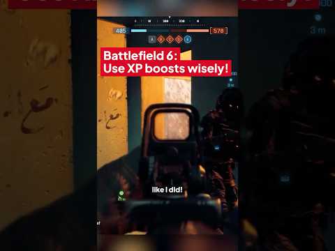 Battlefield 6: Use XP boosts wisely!