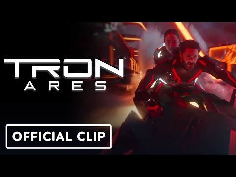 Tron: Ares – Official ‘Light Skimmer’ Clip (2025) Jared Leto, Greta Lee
