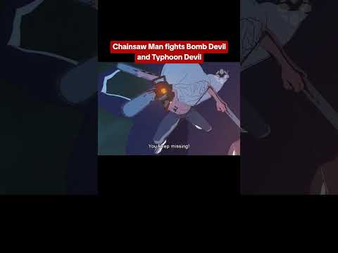 Chainsaw Man movie fight scene #ignfanfest