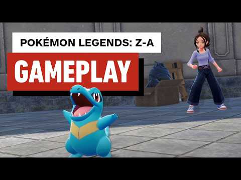 Pokemon Legends: Z-A – First 14 Minutes of Gameplay