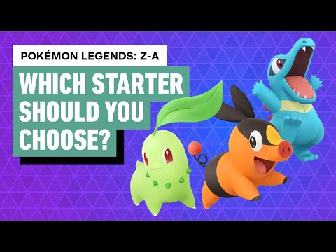 Pokemon Legends: Z-A – Which Starter Should You Choose?