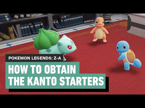 Pokemon Legends: Z-A – How to Get a Kanto Starter (Charmander, Bulbasaur, Squirtle)