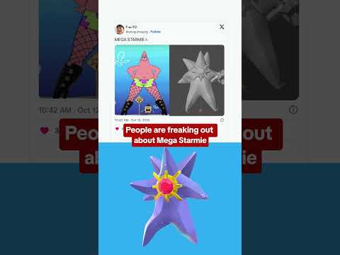 Mega Starmie in Pokemon Legends: Z-A is wild