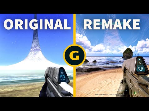 Halo: Campaign Evolved vs Halo Combat Evolved Side by Side Graphics Comparison