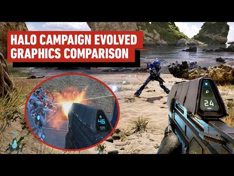Halo: Campaign Evolved vs Halo Master Chief Collection Graphics Comparison | The Silent Cartographer