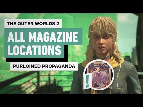 The Outer Worlds 2 – All Magazine Locations (Purloined Propaganda Quest)