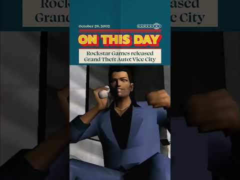 Grand Theft Auto: Vice City’s 23 Year Anniversary Today! #gtavicecity