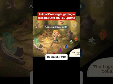 Animal Crossing is getting a BIG free update that includes Zelda, a Resort Hotel, and more! #ign