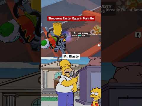 The best Simpsons Easter eggs in Fortnite